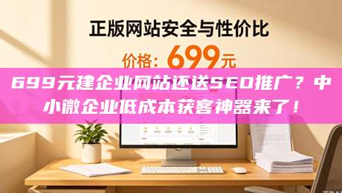 699元建企业网站还送<strong>SEO</strong>推广？中小微企业低成本获客神器来了！