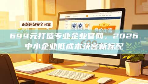 699元打造专业企业官网，2026中小企业低成本获客新标配